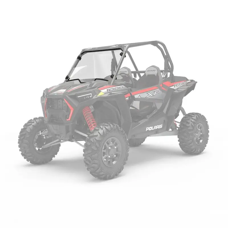 Polaris Rzr Xp 1000 Polycarbonate Full Windshield - Clear 1