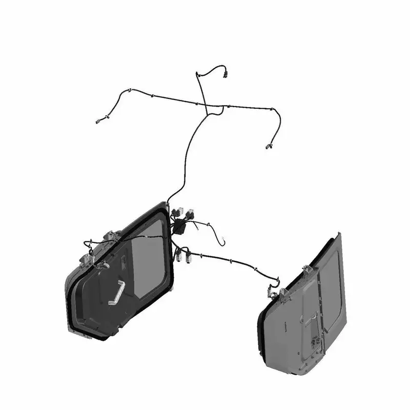 Polaris Xpedition Power Window Full Rear Doors - Set Of 2 1