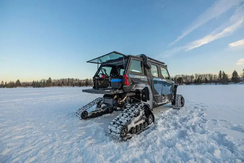Polaris Xpedition Prospector Pro 2.0 Track Mounts + High Rise Intakes 2