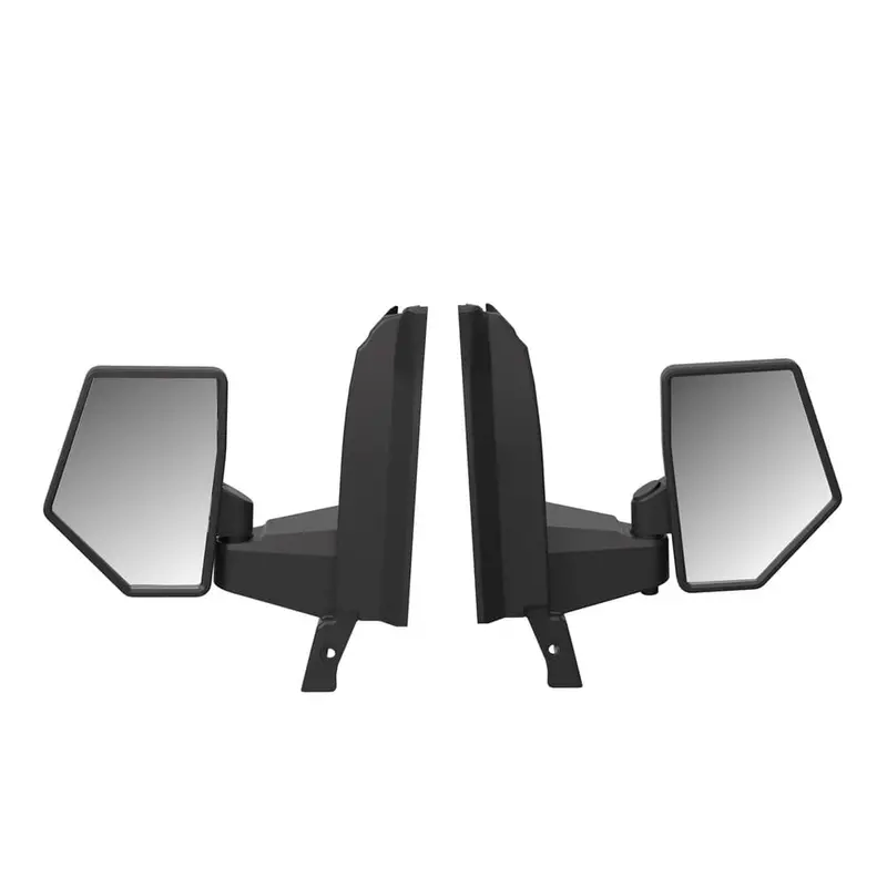 Polaris Xpedition Side View Adjustabale Folding Mirrors Vehicle Mounted Frame - 2 Set 1