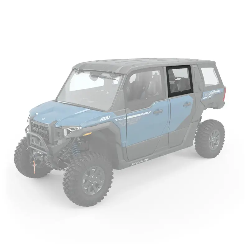 Polaris Xpedition Zip Window Canvas Rear Upper Doors - 2 Set 2