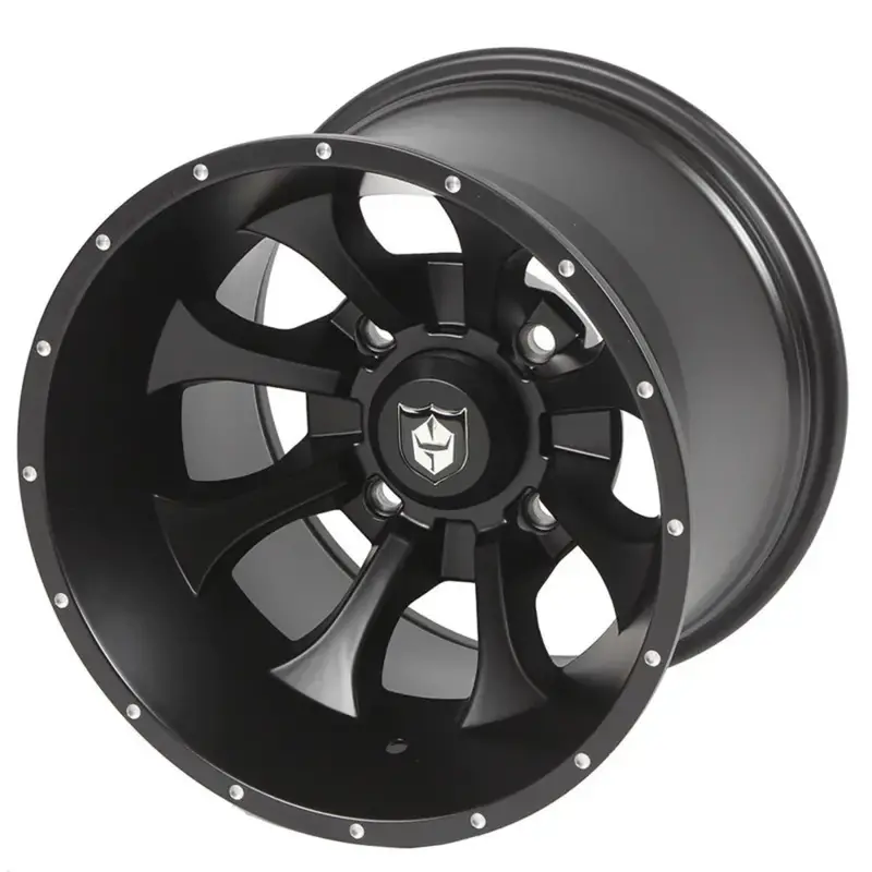 Pro Armor 14X10 (4X137) Knight Wheels Dunes - Black 1