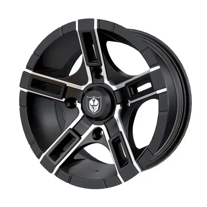 Pro Armor 15X7 (4X156) Flare Wheel - Matte Black Machined 1