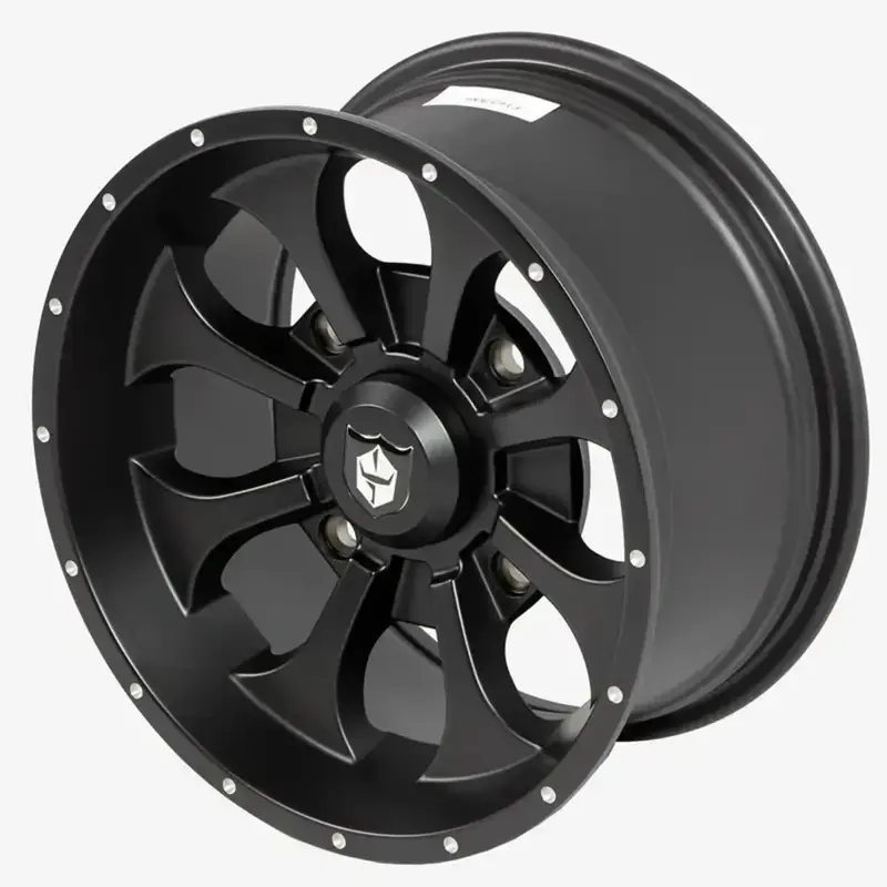Pro Armor 15X8 (4X137) Front Knight Wheels - Black 1