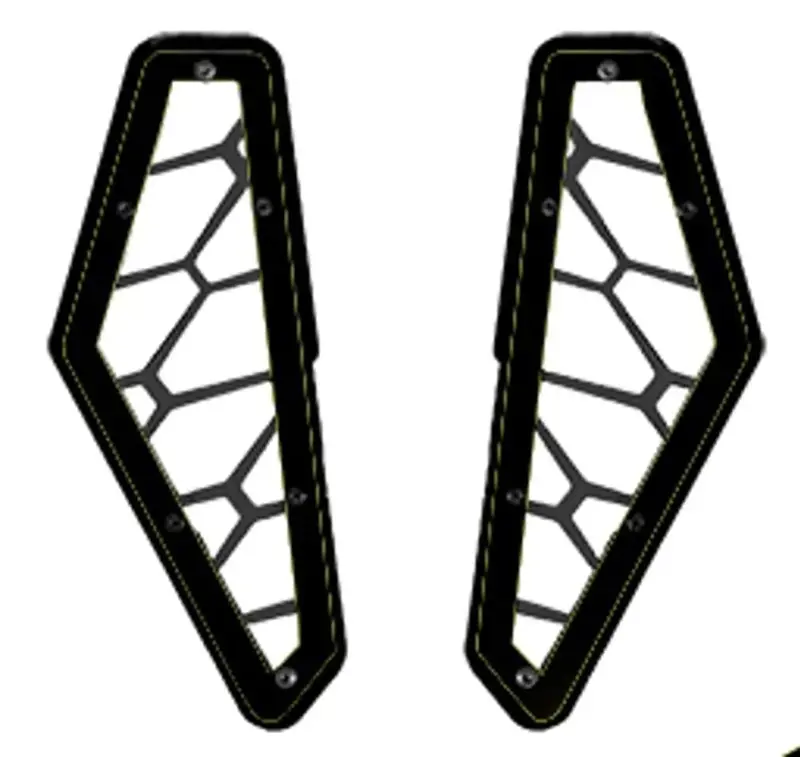 Pro Armor '20-'24 Polaris Rzr Pro Xp Front Grille 16