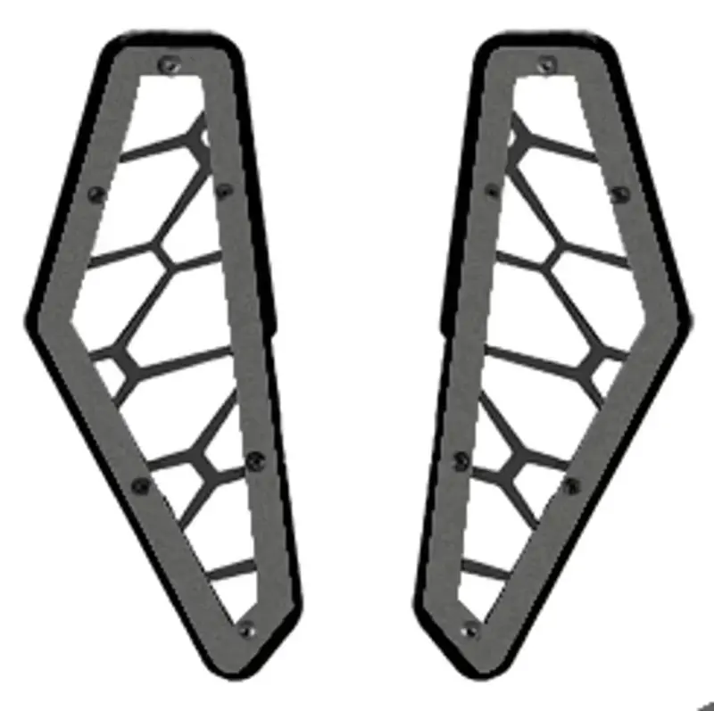 Pro Armor '20-'24 Polaris Rzr Pro Xp Front Grille 8