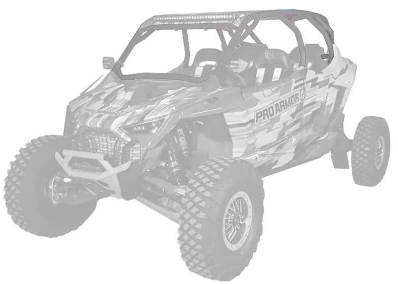 Pro Armor '22-'24 Polaris Rzr Pro R Mp Cab-Only Cage System 2