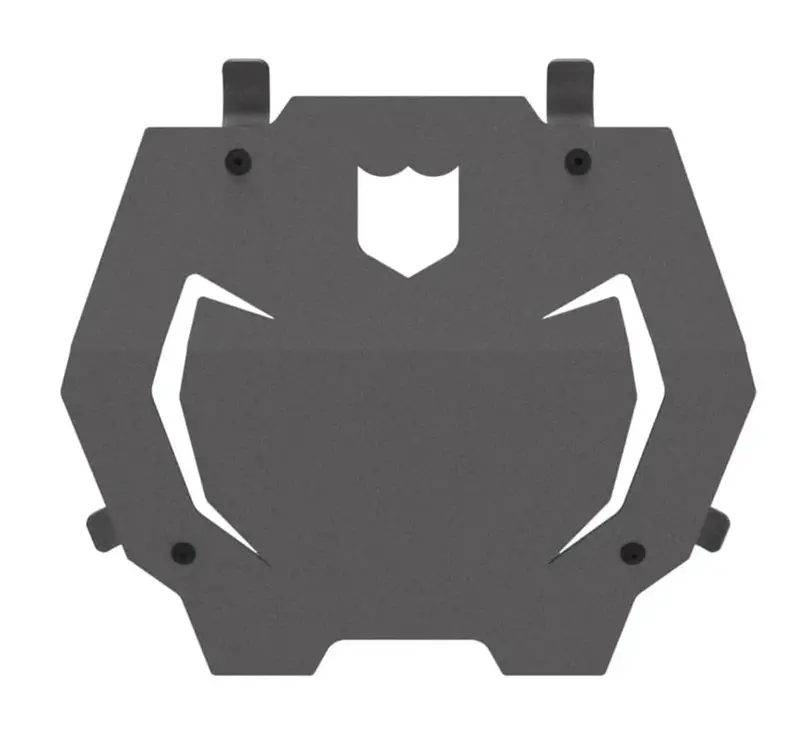 Pro Armor '24-'25 Polaris Rzr Xp & Xp 4 Rear Bumper Skid Plate 7