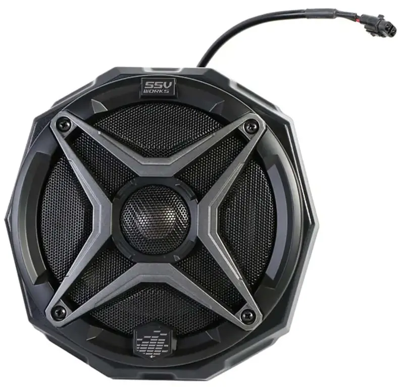 Pro Armor 6.5” Speakers Us2-65A, 6.5” Pod W/Pa Logo Plate - Pair 2
