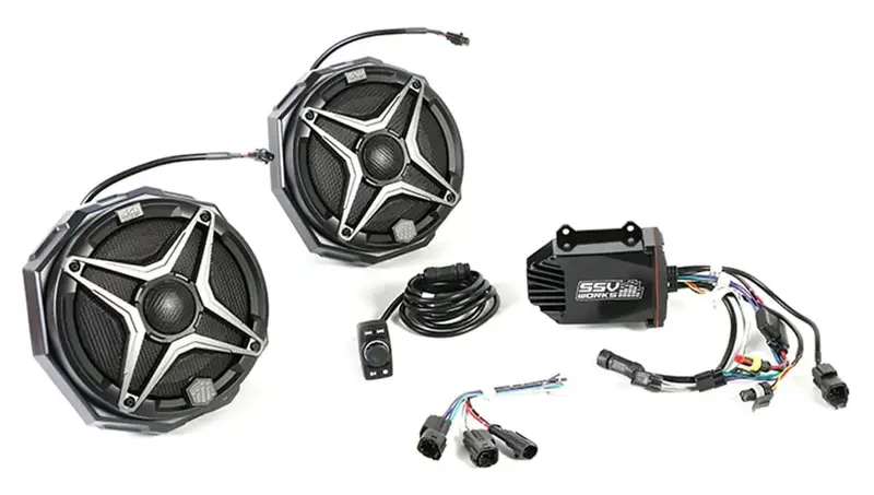 Pro Armor Polaris General 2-Speaker Sxs Cage Audio Kit With Profile Clamps 1
