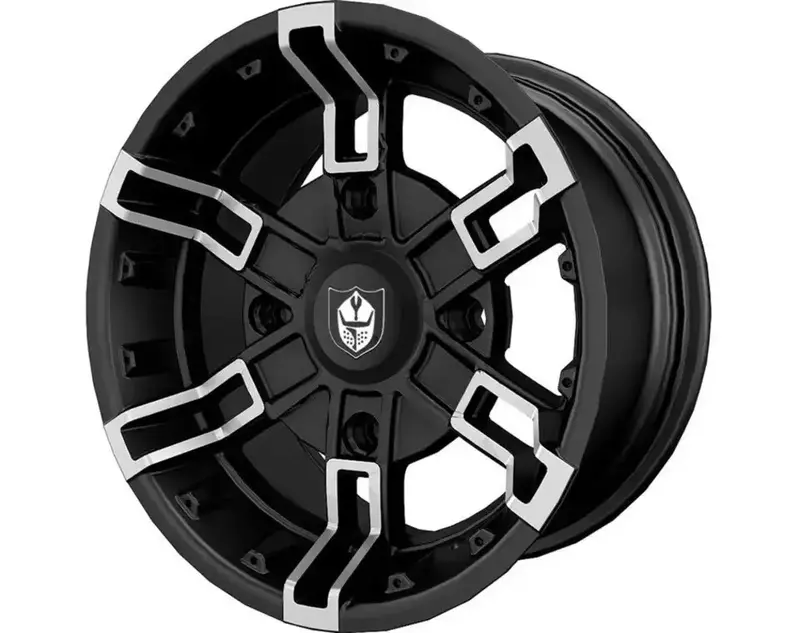 Pro Armor Polaris Rzr Pro Xp 14X7 4202 Front Wheel - Matte Black Machined 1