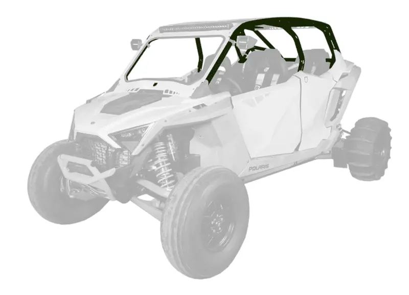 Pro Armor Polaris Rzr Turbo R Mp Cab-Only Cage System 2
