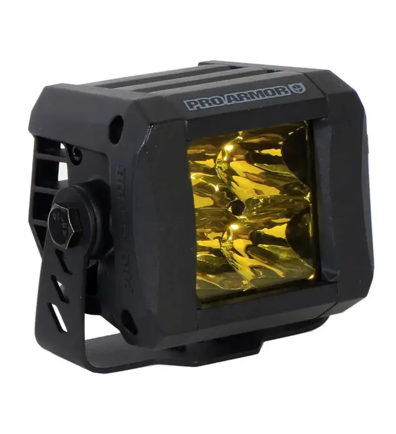 Pro Armor Spot Led Cube Light - Amber 1