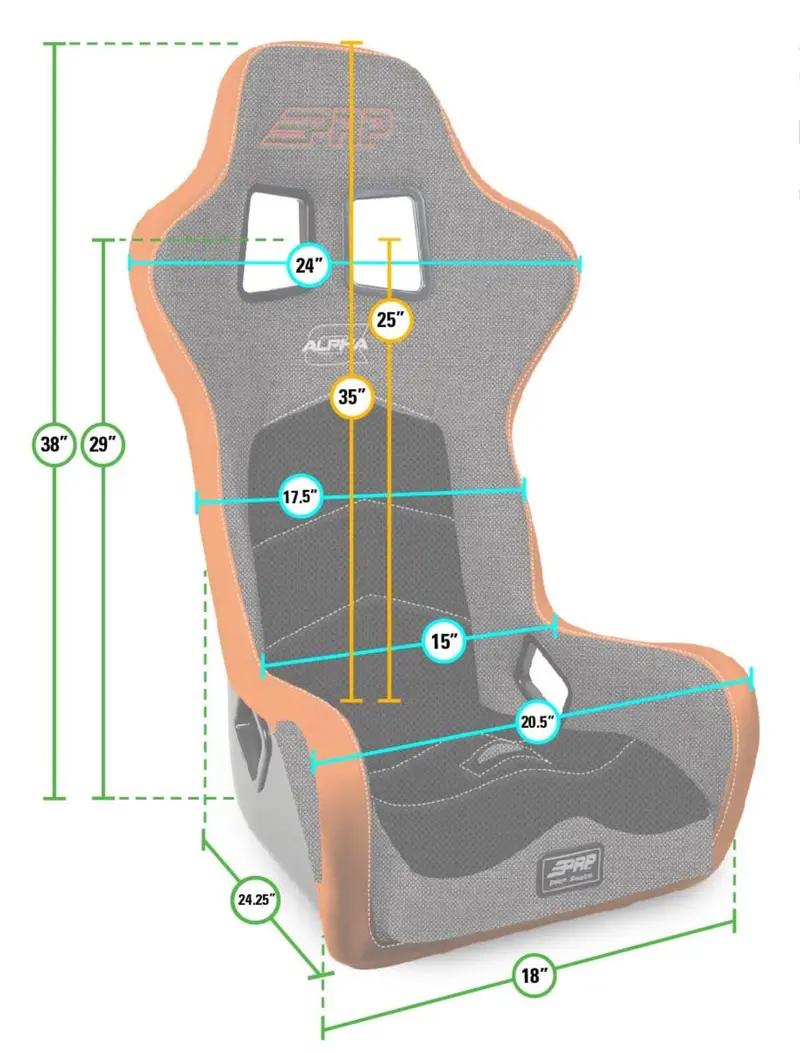 Prp Alpha Composite Seat – Black Vinyl 2