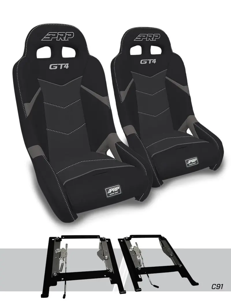 Prp Can-Am Maverick X3/ Maverick R Gt4 Suspension Seats Mount & Slider Kit - Pair 2