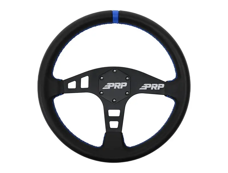 Prp Flat Leather Steering Wheel 3
