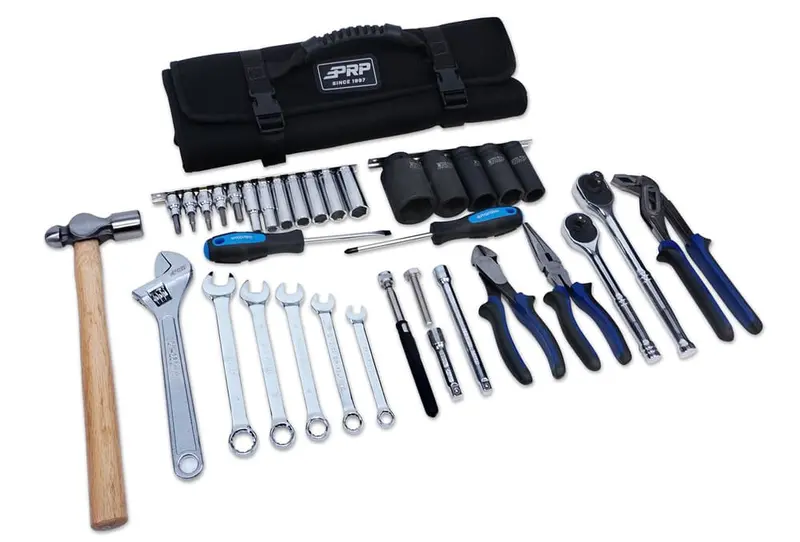 Prp Kawasaki Krx Roll Up Tool Bag With 35Pc Tool Kit 1