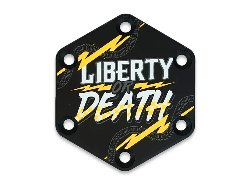 Prp Steering Wheel Center Cap - Liberty Or Death 1