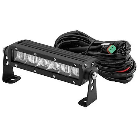Quadboss Single Row Led Light Bar - 6.5 Inch 1