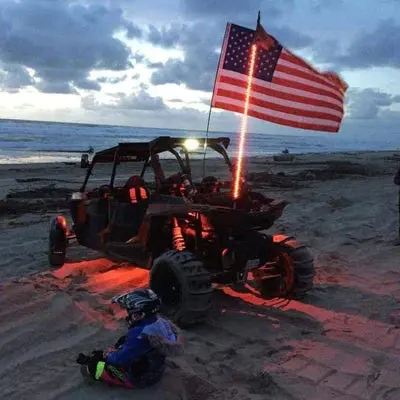 R1 Industries Wildcat Extreme Led Whip & Rock Light Party Pack 2