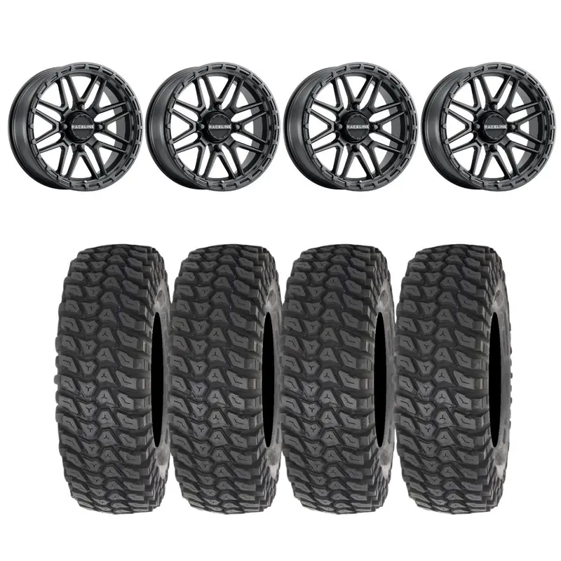 Raceline A11b Krank Xl & System 3 Xcr350 Radial Wheel & Tire Kit 1