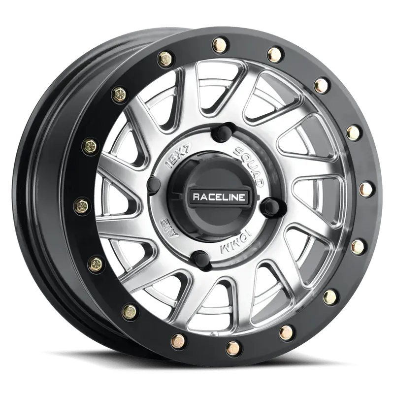 Raceline A12 Squad Beadlock - Hyper Silver 1
