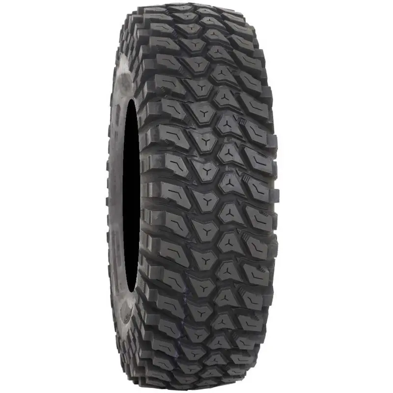 Raceline A12 Squad Beadlock - Hyper Silver & System 3 Xcr350 Radial Utv Wheel & Tire Kit 2