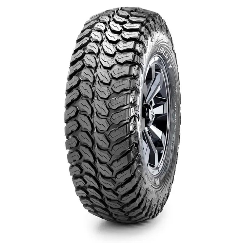 Raceline A12bg Satin Black Squad Beadlock & Maxxis Liberty Performance Off Road Wheel & Tire Kit 4