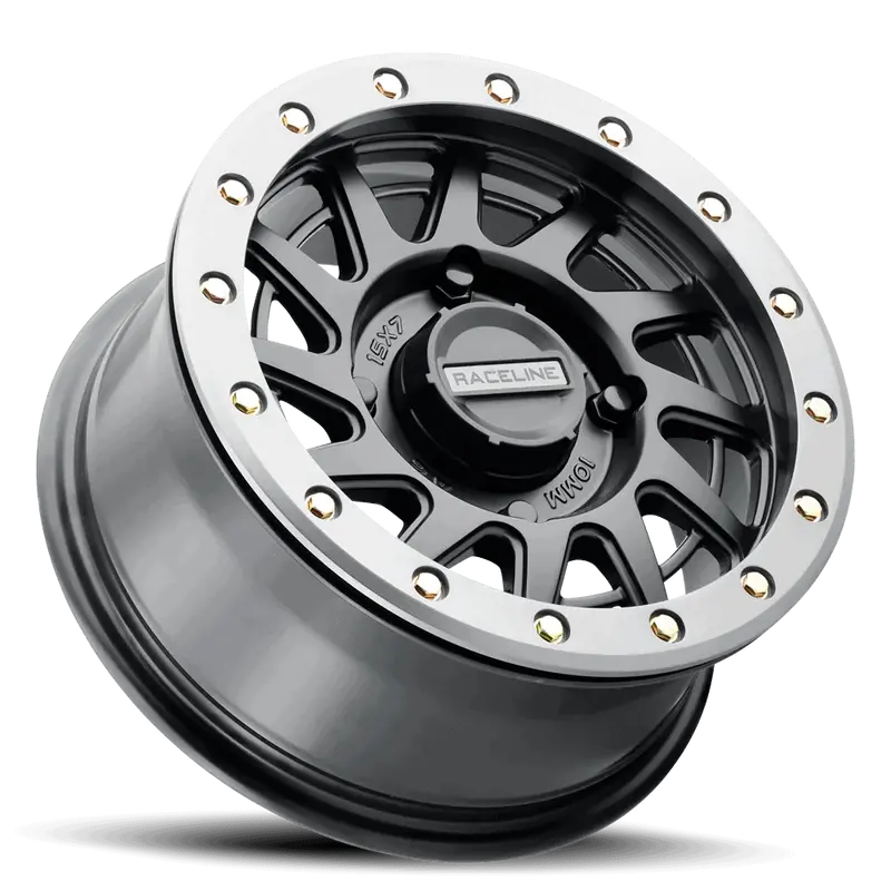 Raceline A12bg Squad Beadlock - Satin Black 2