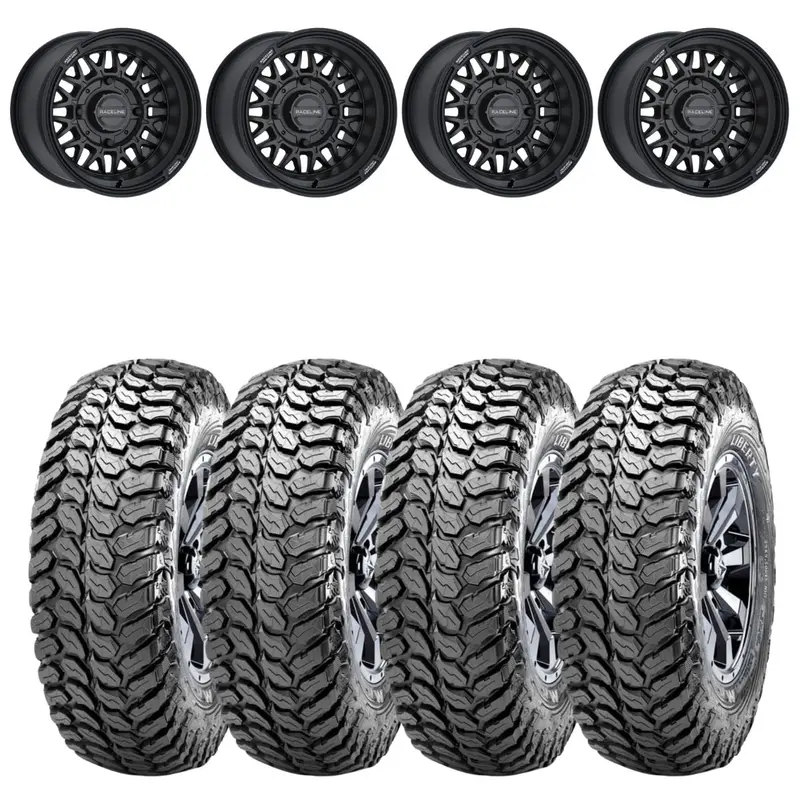 Raceline A13b Omega & Maxxis Liberty Performance Off Road Wheel & Tire Kit 1