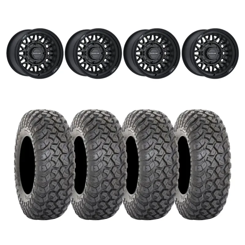 Raceline A13b Omega & System 3 Rt320 Radial Wheel & Tire Kit 1