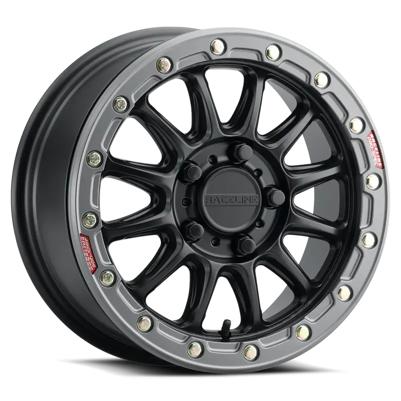 Raceline A14bg Alpha Beadlock - Black/Gunmetal 1