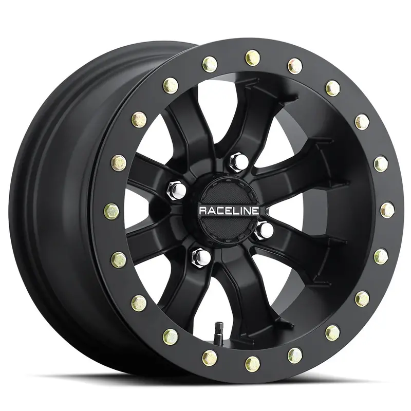 Raceline A71b Black Mamba Beadlock & Maxxis Carnivore Radial Wheel & Tire Kit 3
