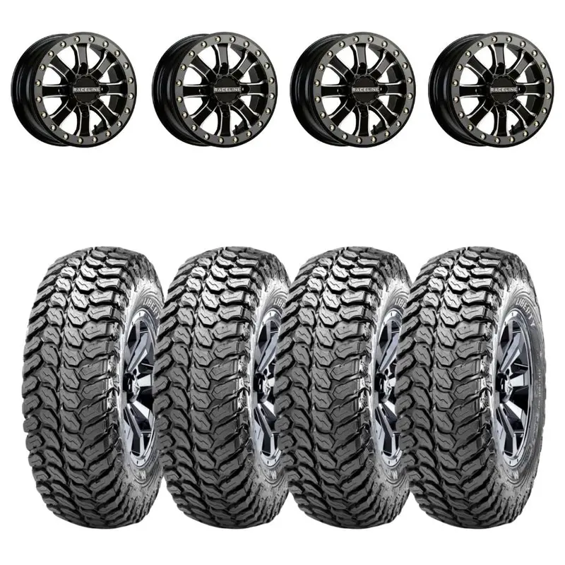 Raceline A71mb Mamba Beadlock & Maxxis Liberty Performance Off Road Wheel & Tire Kit 1