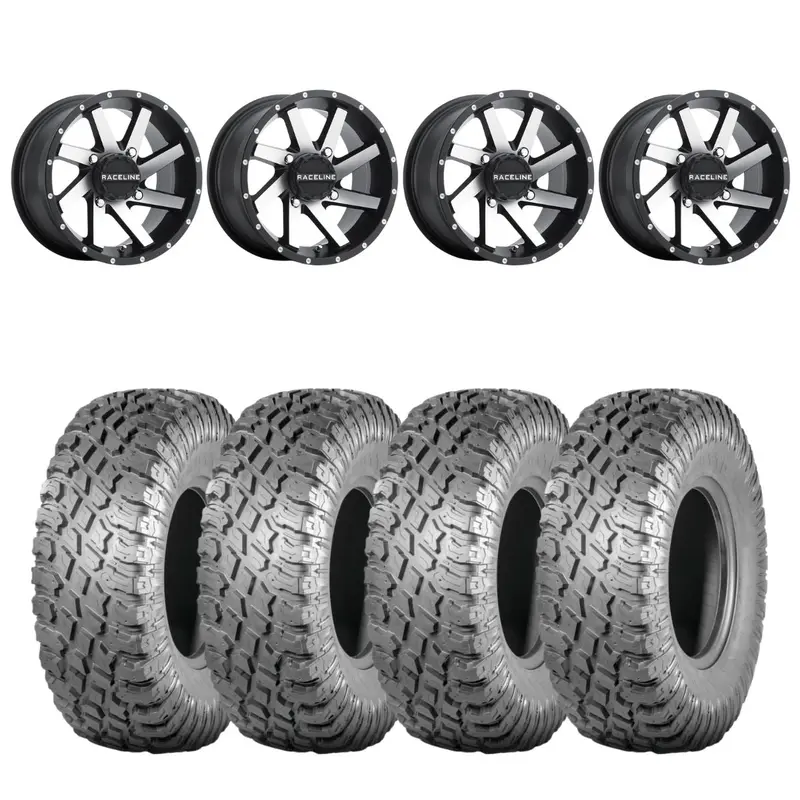 Raceline A82m Twist & Atturo Trail Blade X/T Wheel & Tire Kit 1