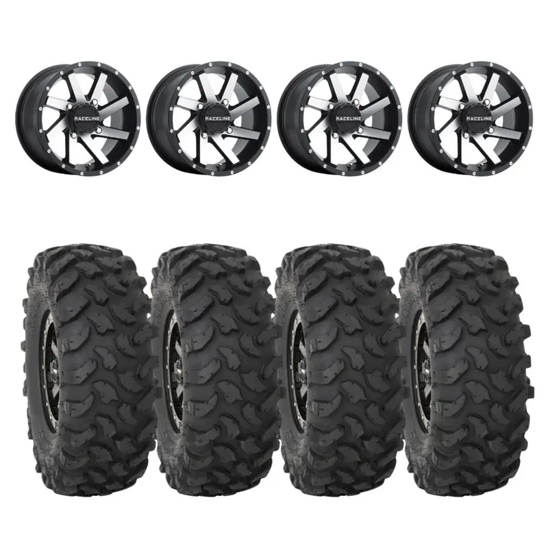 Raceline A82m Twist & System 3 Xtr370 Offroad Wheel & Tire Kit 1