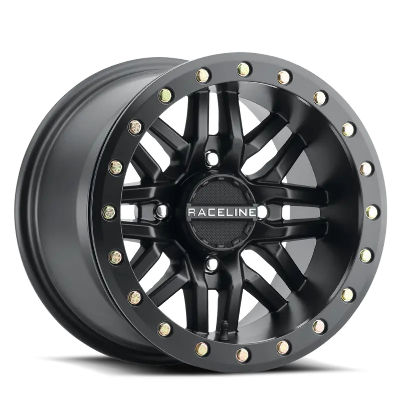 Raceline A91b Ryno Beadlock & Maxxis Carnivore Radial Wheel & Tire Kit 2