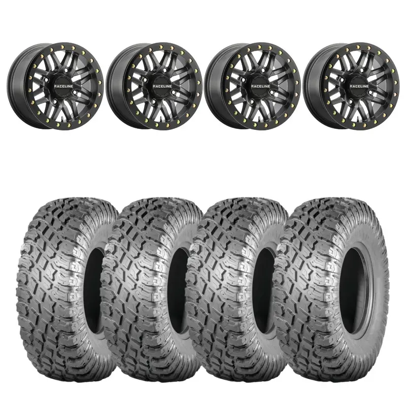Raceline A91g Ryno Beadlock & Atturo Trail Blade X/T Wheel & Tire Kit 1