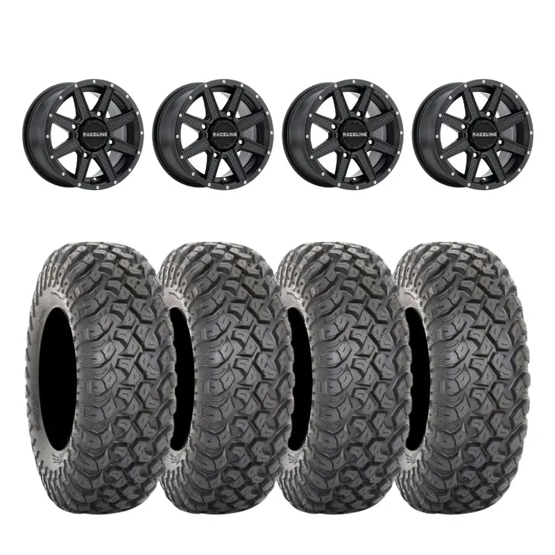 Raceline A92b Hostage & System 3 Rt320 Radial Wheel & Tire Kit 1