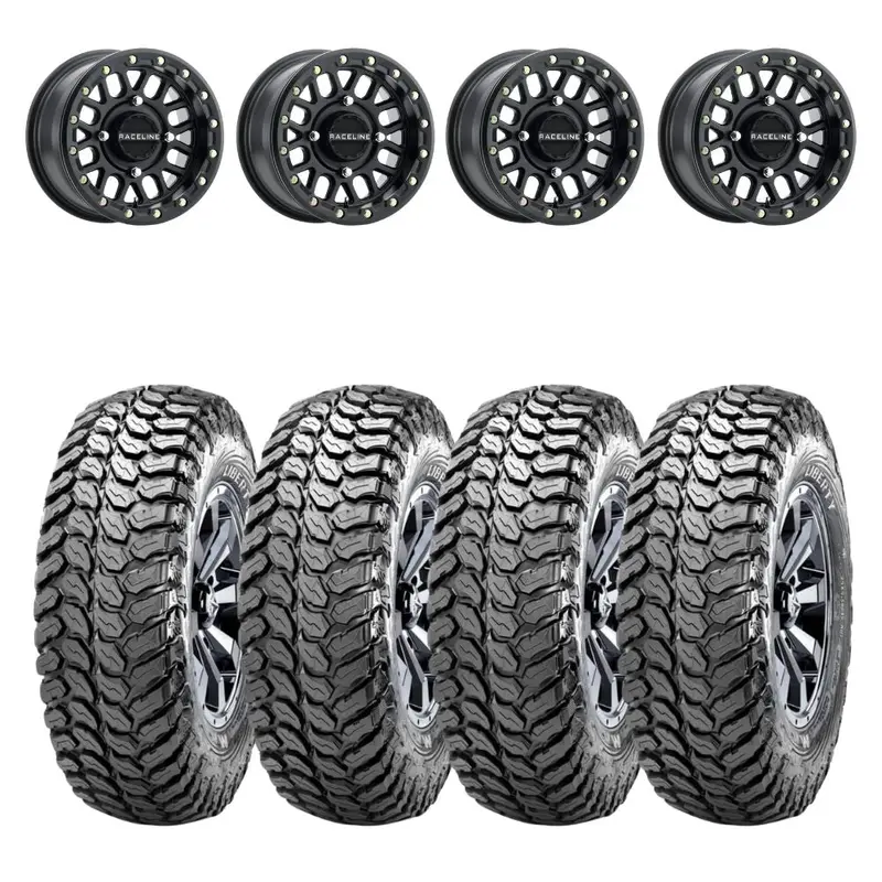 Raceline A93b Podium Beadlock & Maxxis Liberty Performance Off Road Wheel & Tire Kit 1
