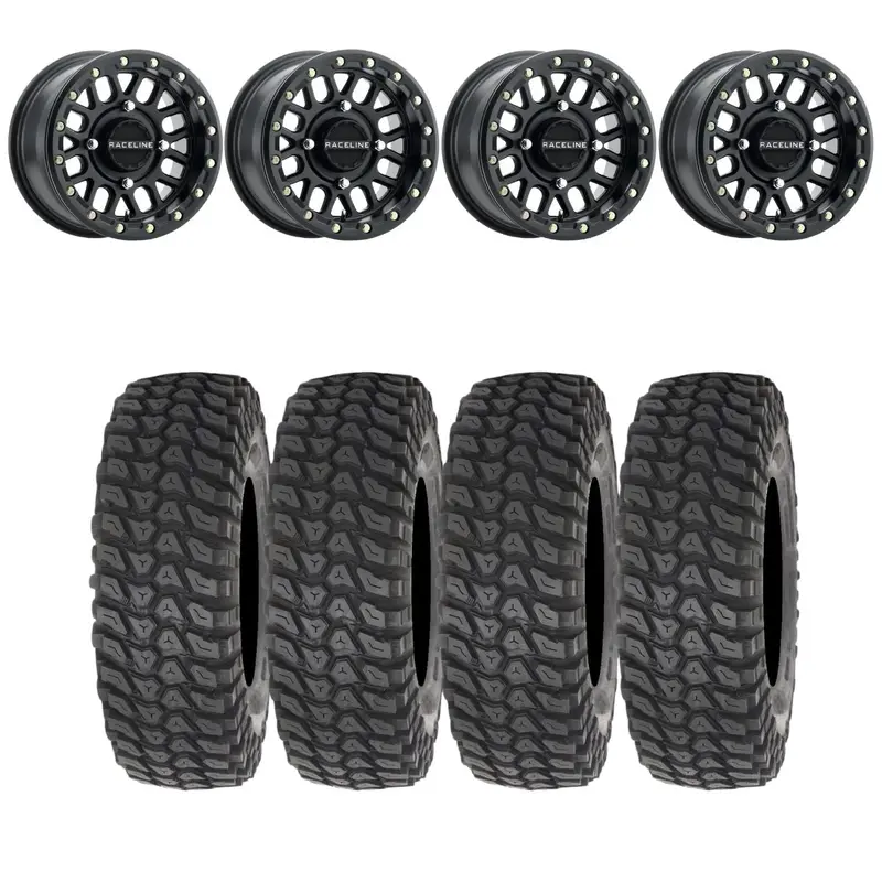 Raceline A93b Podium Beadlock & System 3 Xcr350 Radial Wheel & Tire Kit 1