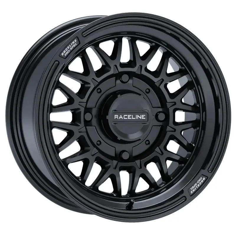 Raceline Gloss Black A13gb Omega & Atturo Trail Blade Boss Wheel & Tire Kit 2