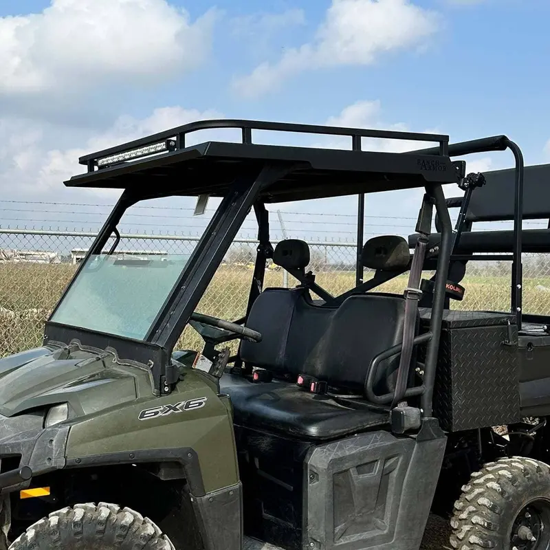 Ranch Armor '08-'20 Polaris Ranger Full-Size Single Cab Metal Top 1