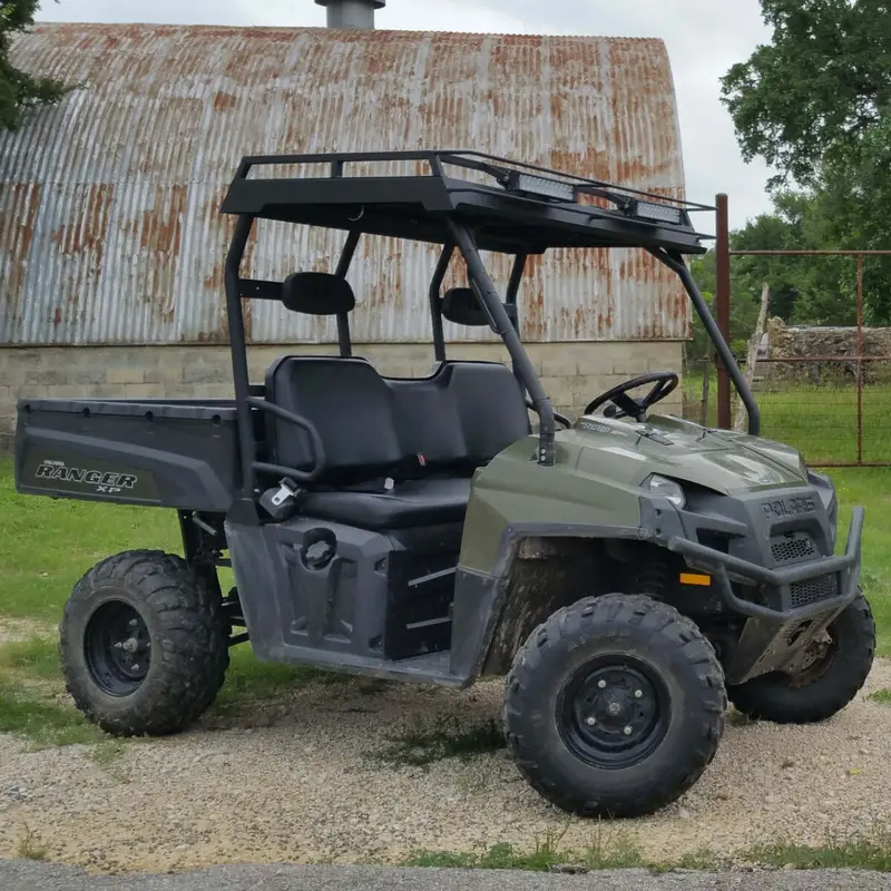 Ranch Armor '08-'20 Polaris Ranger Full-Size Single Cab Metal Top 3