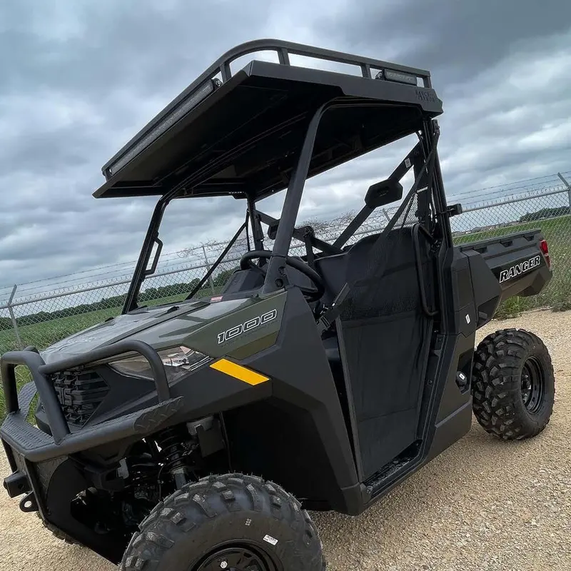 Ranch Armor '14+ Polaris Ranger 570/900 Pro-Fit Frame Full-Size Single Cab Metal Top 1