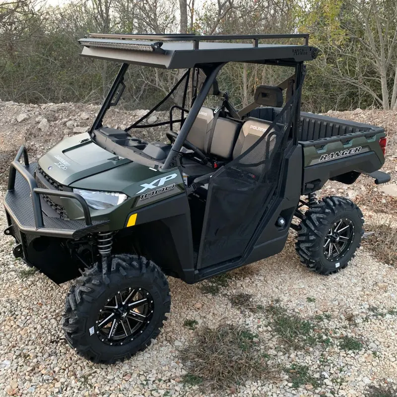 Ranch Armor '14+ Polaris Ranger 570/900 Pro-Fit Frame Full-Size Single Cab Metal Top 3