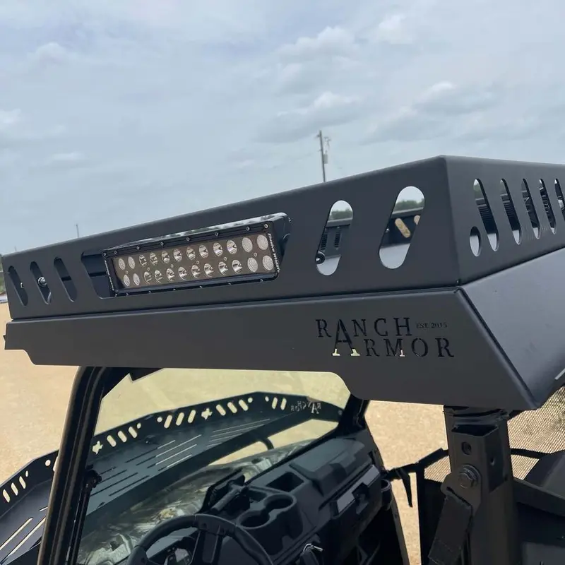 Ranch Armor '14+ Polaris Ranger 570/900 Pro-Fit Frame Full-Size Single Cab Metal Top 8