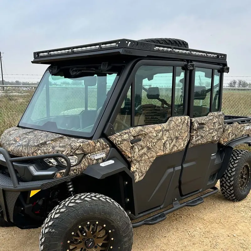 Ranch Armor '19+ Can-Am Defender Max Limited Hvac Metal Top 1