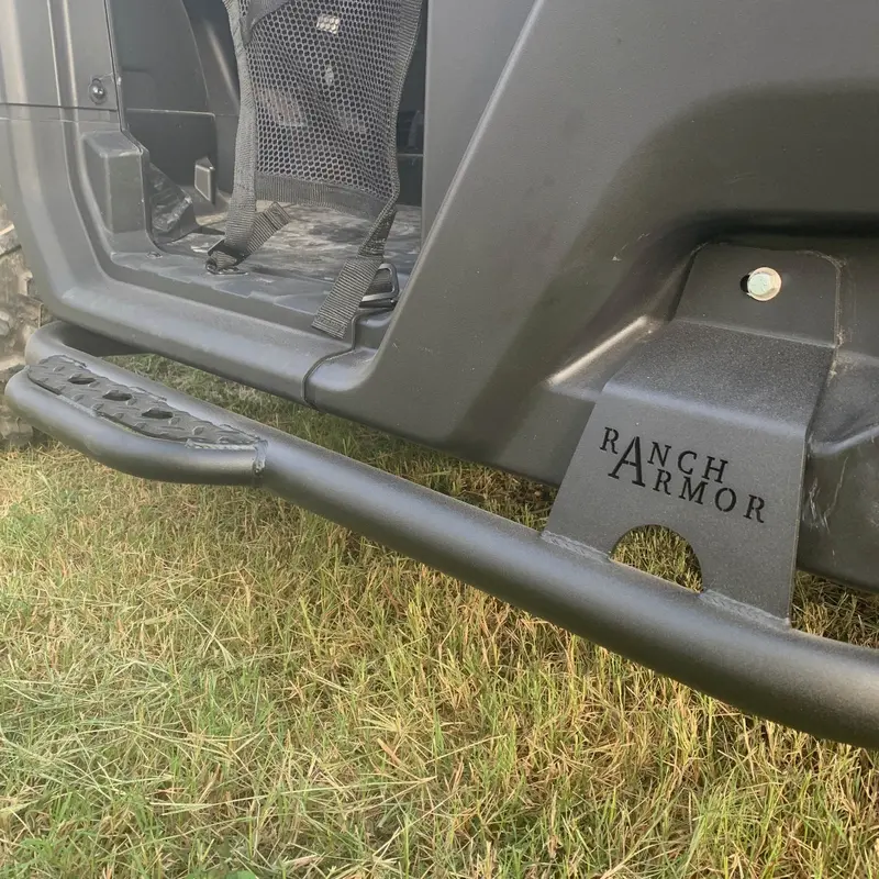 Ranch Armor Cam-Am Defender Single Cab Side Steps 1