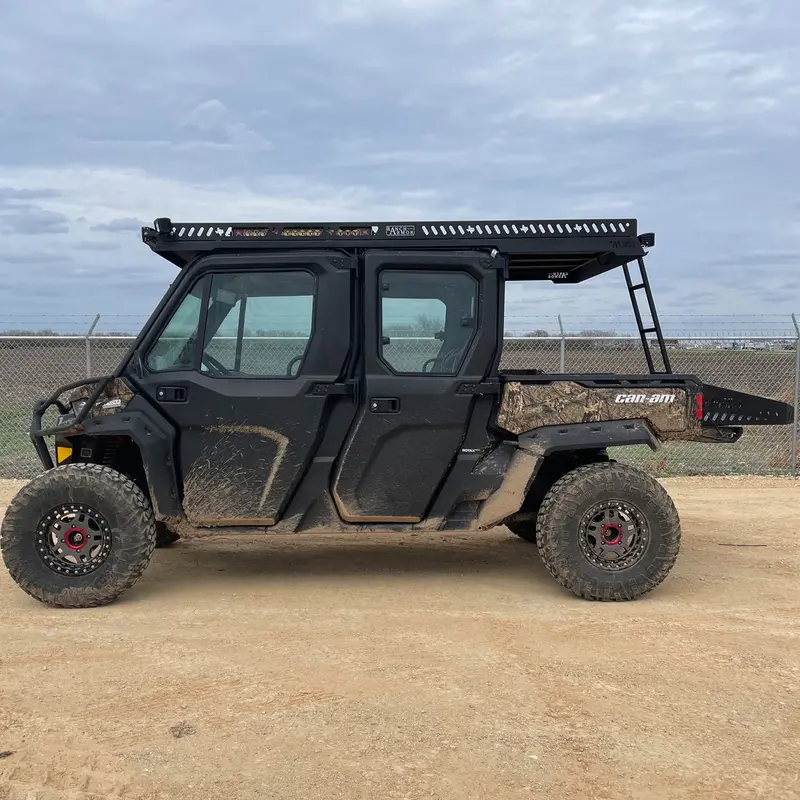 Ranch Armor Can-Am Defender Crew Max Limited Ultra Extended Metal Top 1